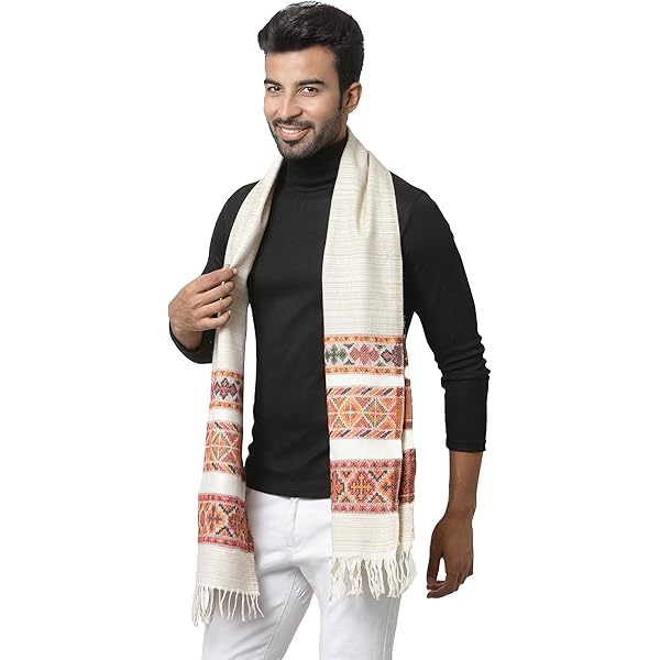 Buy Long Scarf, Wool Muffler, 100% Wool, warm and comfort